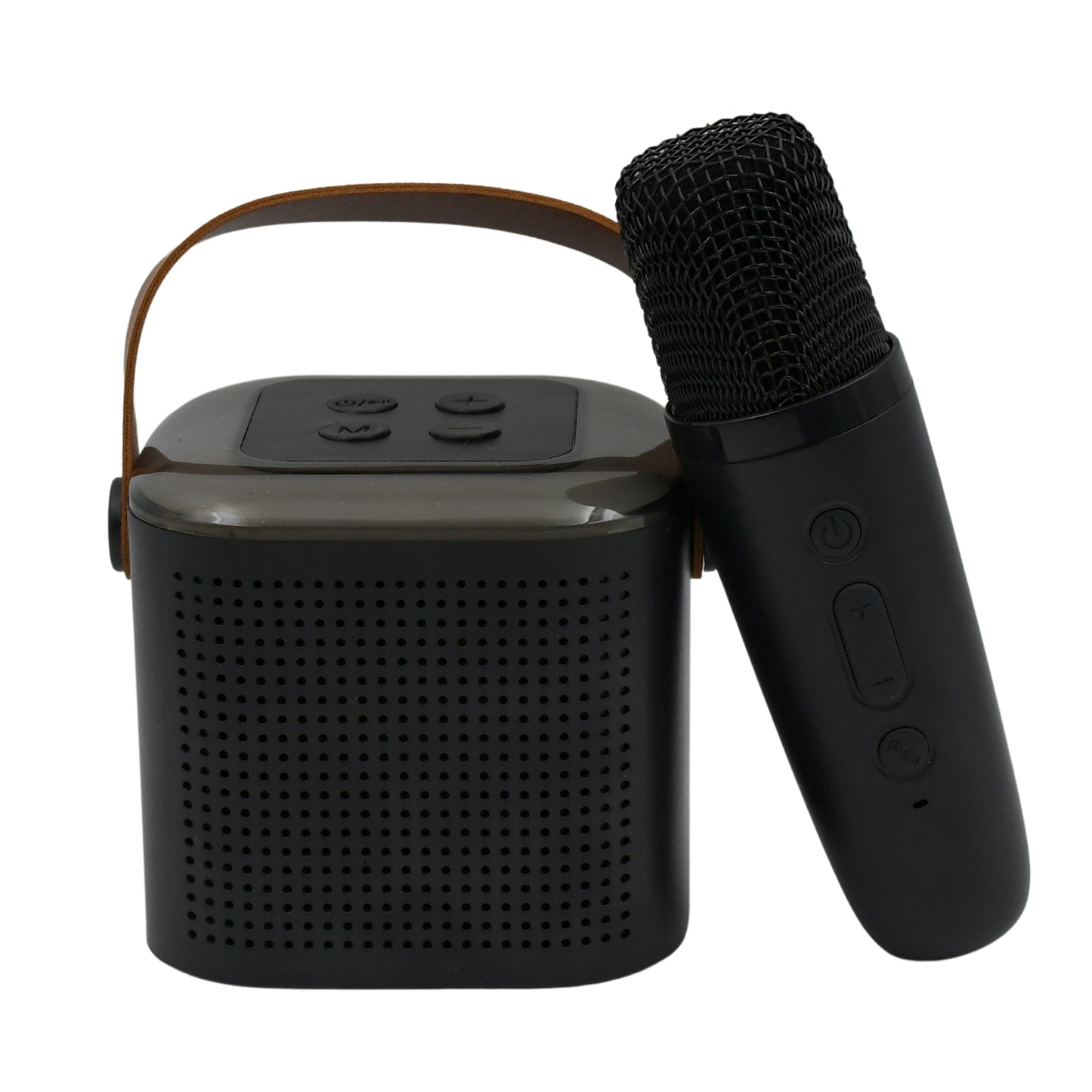 Wireless Speaker Microphone Set Rgb Light Support Memory Card Portable karaoke Machine Perfect  For Travel Tv