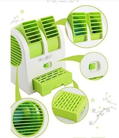 Dual Bladeless Mini Air Conditioner