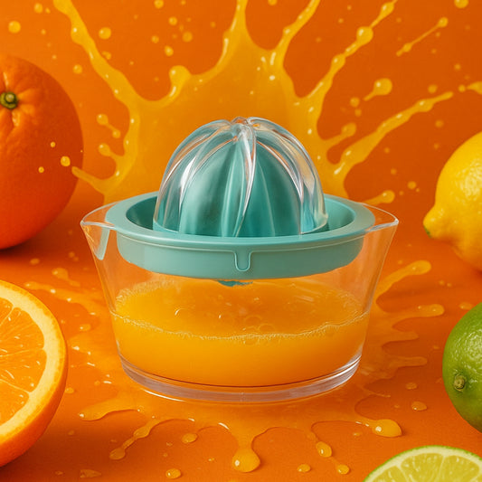 Manual Drink Orange Lemon Citrus Lime Fruit Juice Juicer Squeezer Bpa Free Press  Pourer With Lid Plastic Manual(1 Pc)