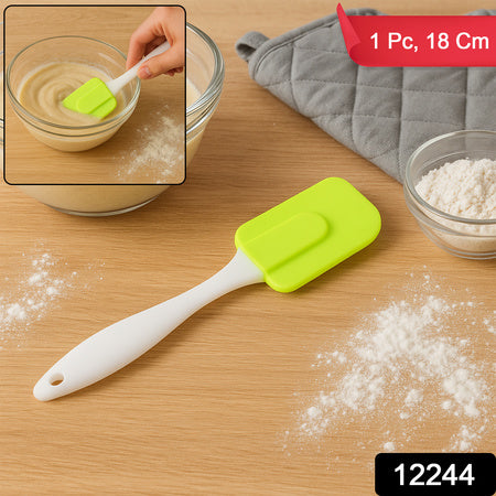 Silicone Cooking Spatula For Baking (1 Pc  18 Cm)
