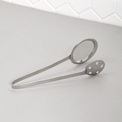Apex Stainless Steel Skimmer Serving Tong