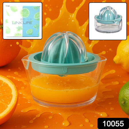 Manual Drink Orange Lemon Citrus Lime Fruit Juice Juicer Squeezer Bpa Free Press  Pourer With Lid Plastic Manual(1 Pc)