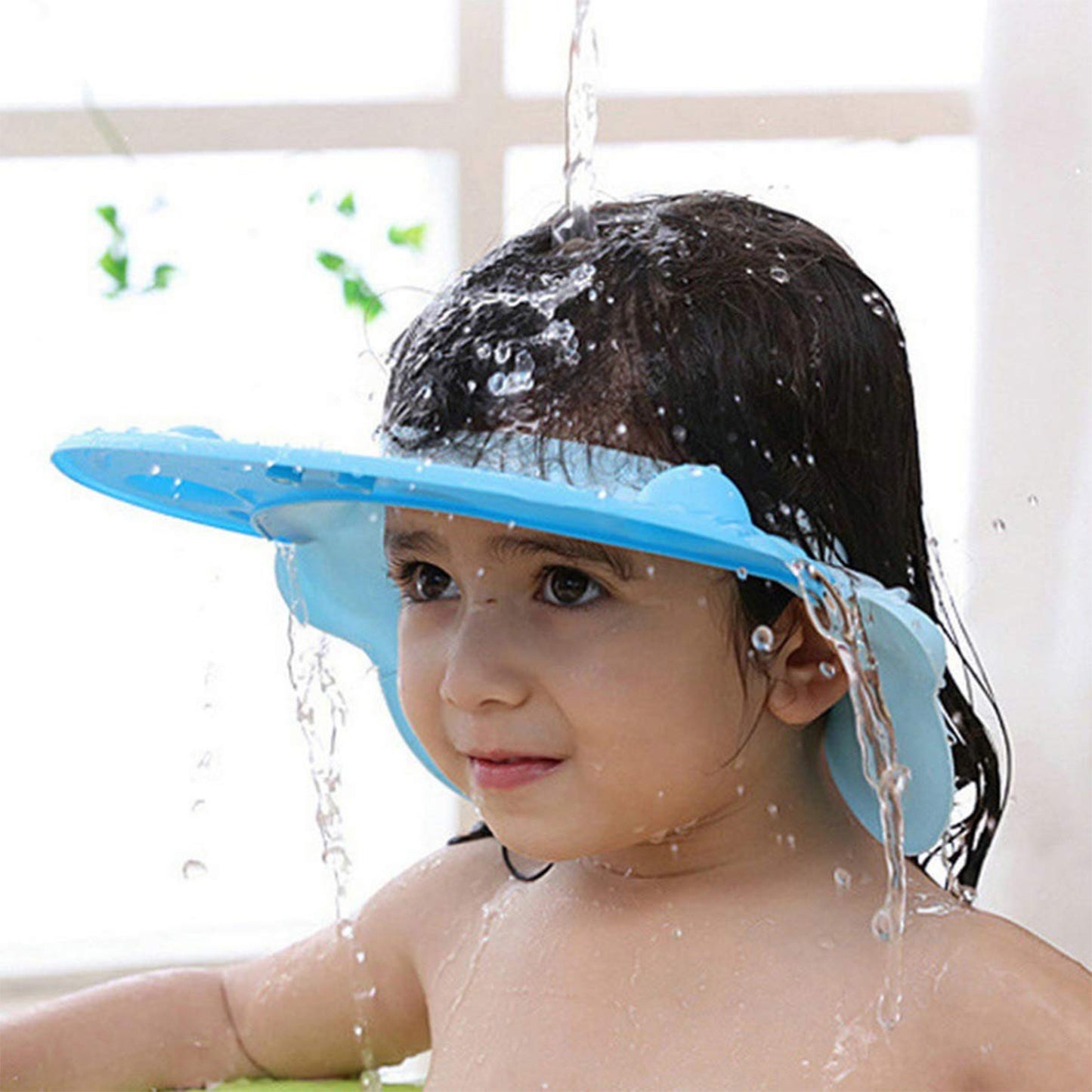 Baby Silicone Shower Cap (1 Pc  Small)