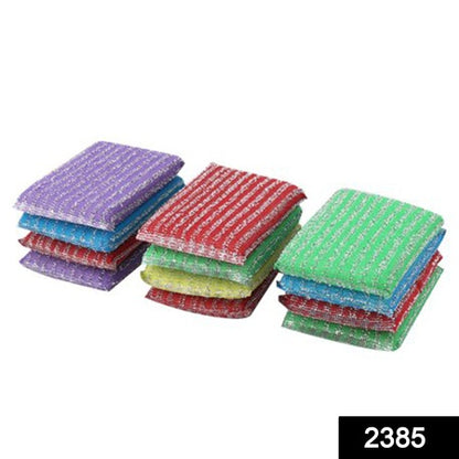 Scratch Proof Kitchen Utensil Scrubber Pad (Pack Of 12)