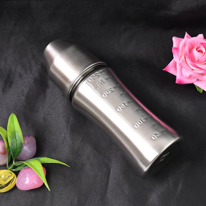 Ganesh Stainless Steel Baby Feeding Bottle Milk Bottle For New Born  Infants  Toddler Up To 3 Years Bfa Free (250 Ml Approx)