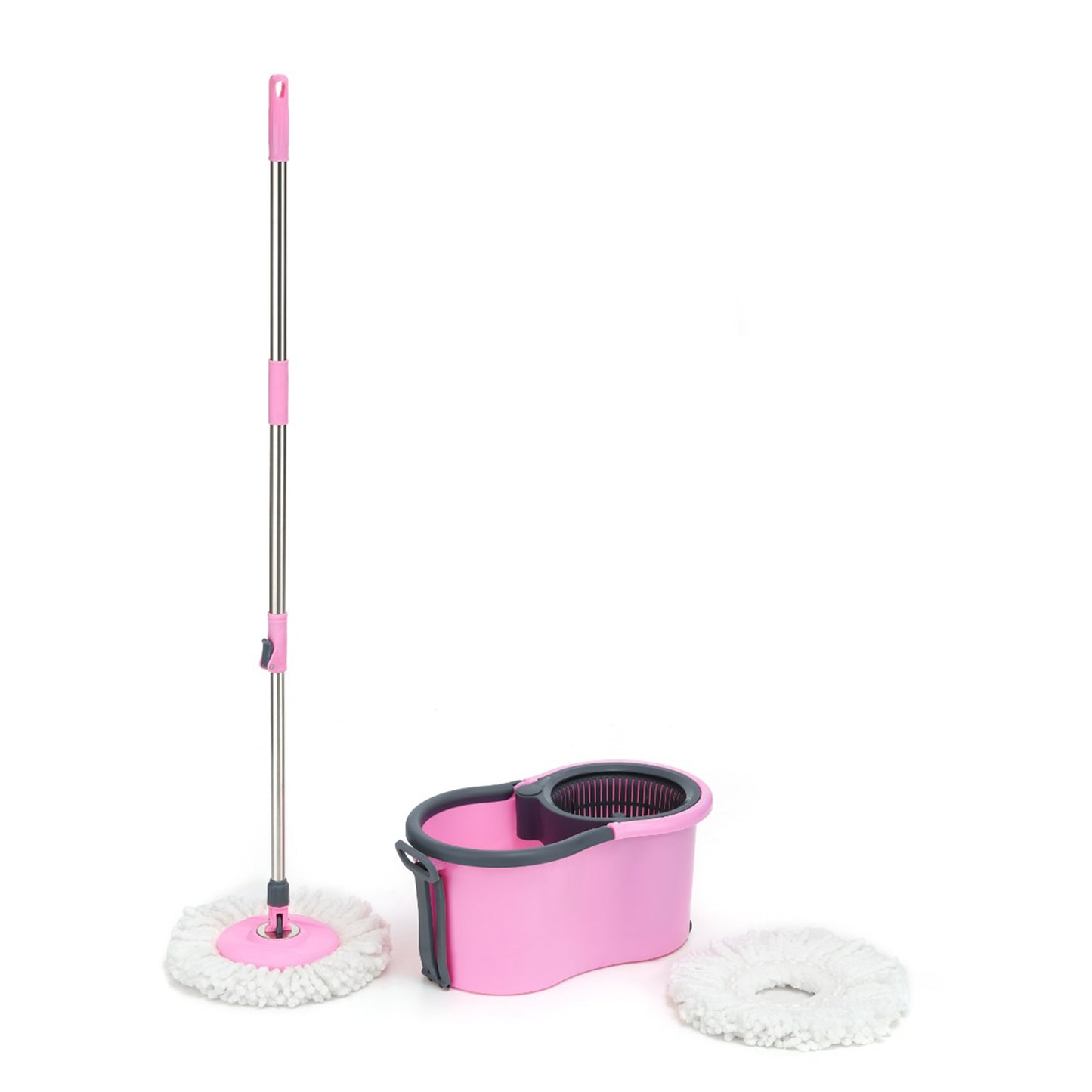 Quick Spin Mop Plastic Spin Bucket Floor Cleaning Easy Wheels  Big Bucket Floor Cleaning Mop With Bucket