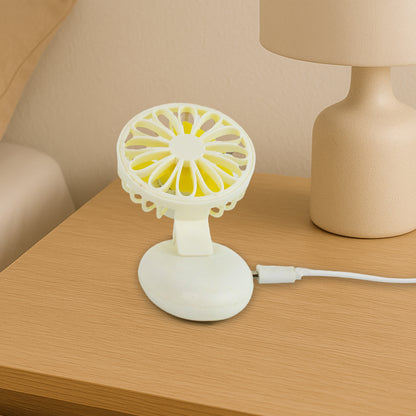 17708 Mini Usb Handheld Fan Portable Rechargeable Mini Fan For Home Office Travel And Outdoor Use (1 Pc)