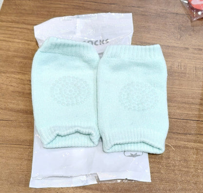 Mint Green Toddler Wool Knit Leg Warmer (Knee Guard)