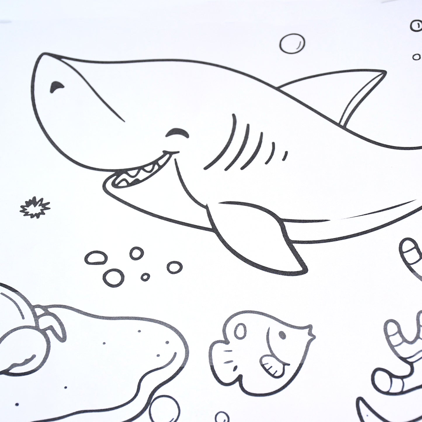 Fun And Educational Coloring Roll (1 Pc)