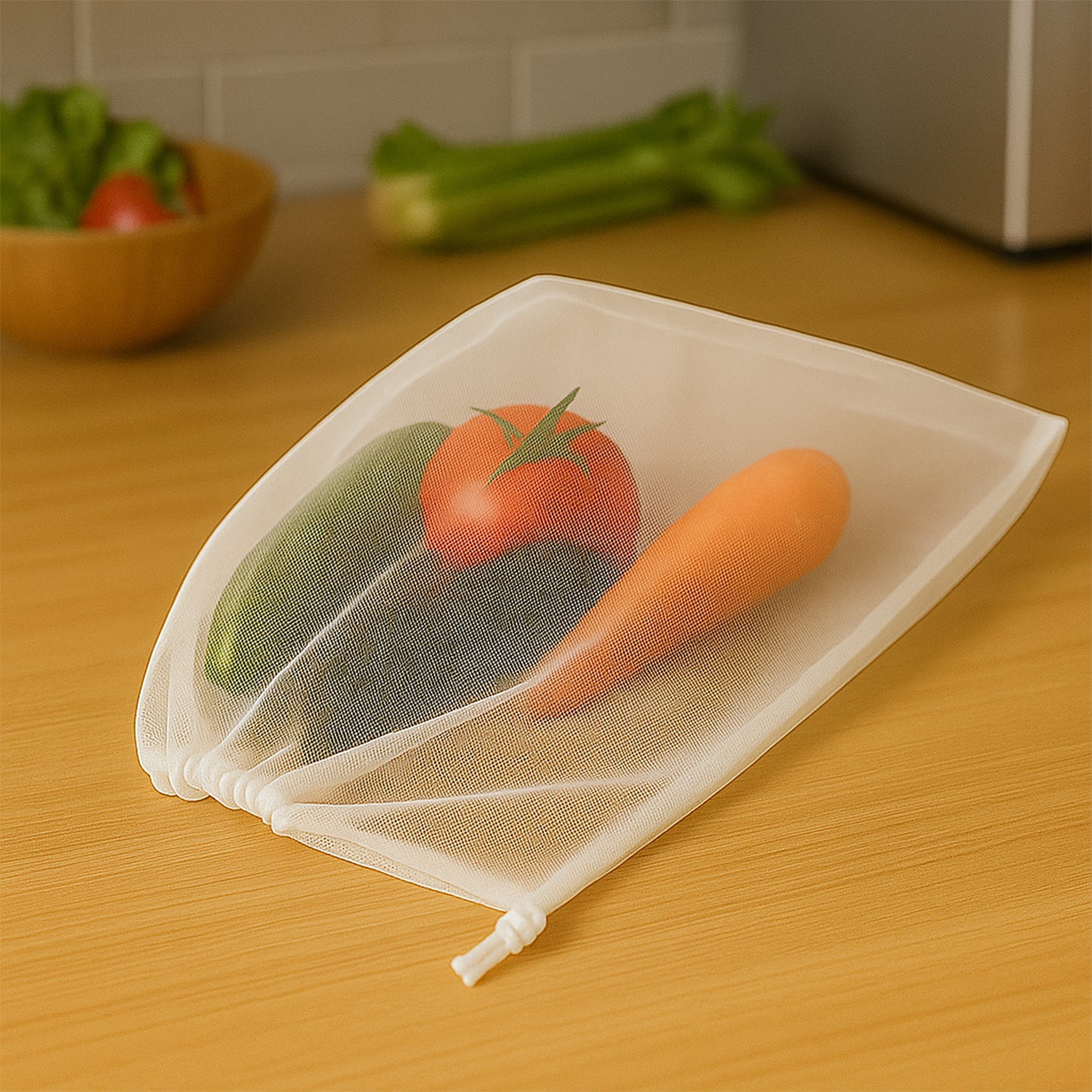 Reusable Mesh Produce Bags (2 Pc)