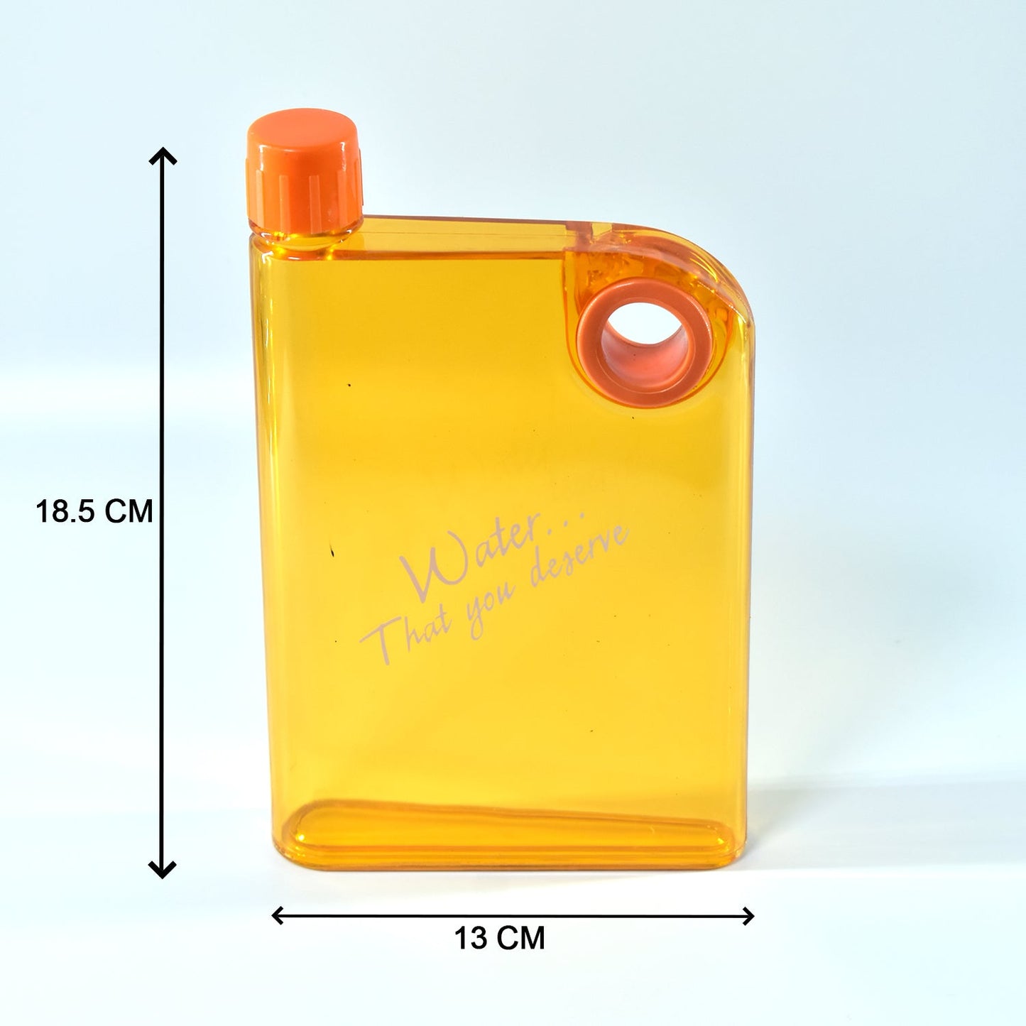 Notebook Style Slim Water Bottle (380 Ml Multicolor)