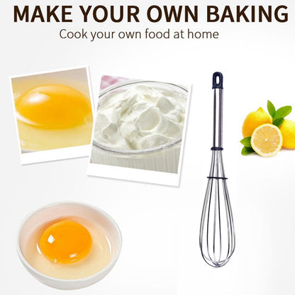 Stainless Steel Wire Whiskballoon Whiskegg Frother Milk  Egg Beater (10 Inch)