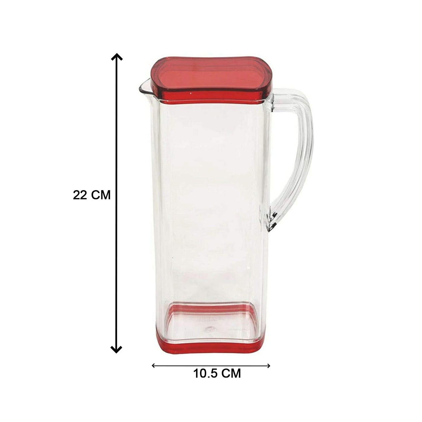 2000ml Square Jug For Carrying Water And Types Of Juices And Beverages And All.