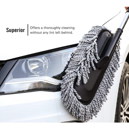 Car Dust Brush  Gentle And Efficient Cleaning Tool For Interior And Exterior (1 Pc)