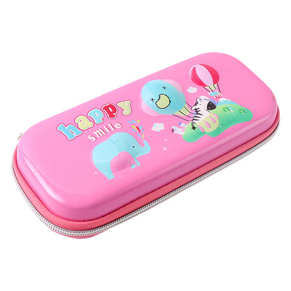 Kids Cartoon Printed Pencil Case (1 Pc)