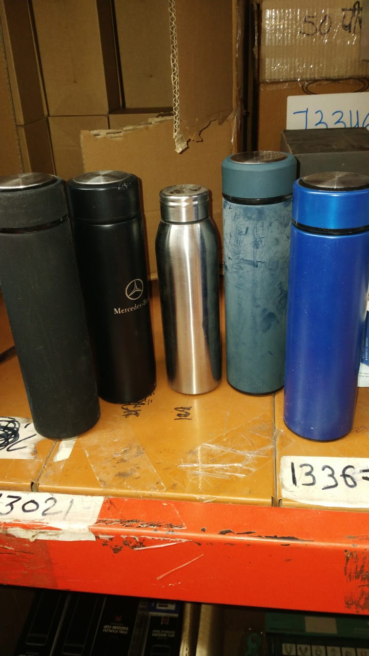 unbreakable Stainless Steel Leak Proof Fridge Water Bottle Cold  Hot Steel Bottle Leak Proof  Office Bottle  Gym  Home  Kitchen  Hiking  Trekking  Travel Bottle (500 Ml)