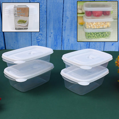Food Storage Containers-microwave (4 Pc 400ml)