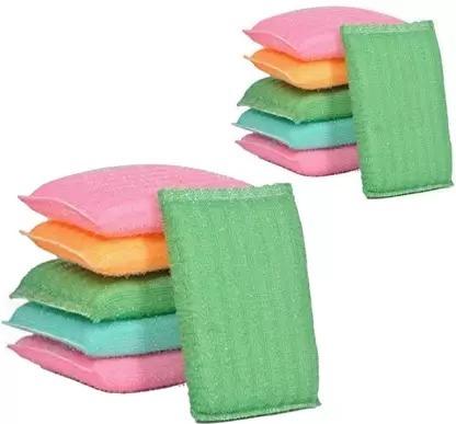 Scratch Proof Kitchen Utensil Scrubber Pad (Pack Of 12)