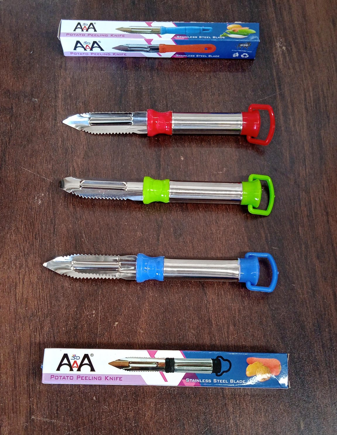 2in1 Multi-purpose Stainless Steel Peeler With Hanging Ring For Vegetables Potato Peeler Carrot Grated Suitable For Peeling And Shredding Fruit And Vegetables Kitchen Accessories Piller (1 Pc)