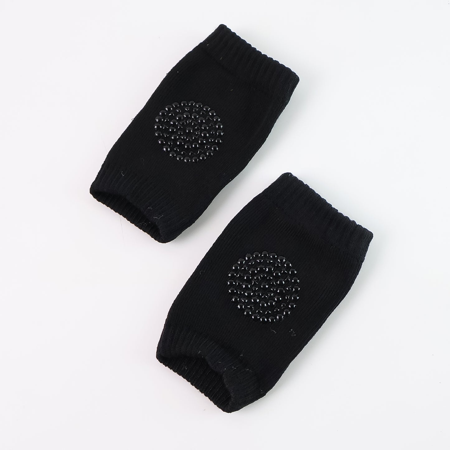 Black Toddler Wool Knit Leg Warmer (Knee Guard)