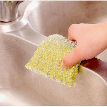 Scratch Proof Kitchen Utensil Scrubber Pad (Pack Of 12)